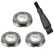 Pack of 3 Replacement Shaver Heads for Compatible Philips Norelco HQ3 HQ4 HQ55 HQ56 A919, Multi-Color Razor Blades Sold