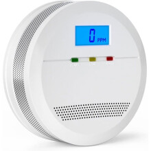 Carbon Monoxide Detector Certified to EN 50291 with Digital Display Alarm