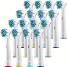 Vaihtohammasharjan päät, yhteensopiva Oral-B-Braunin kanssa, vakio 16 kpl