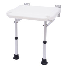 Shower Folding Seat Bath Chair For Wall Mounting For Elderly, Pregnant, Disabled