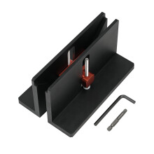 Table Saw Right Angle Spline Jig Aluminum 1pc