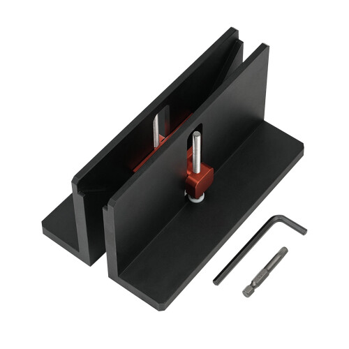 Right Angle Spline Jig Aluminum Table Saw Tenon Clamp