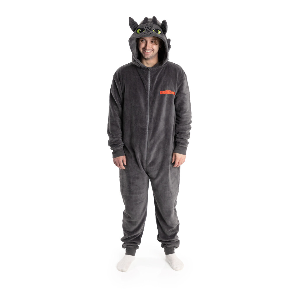 How To Train Your Dragon (Large) Onesie (Unisex Black)