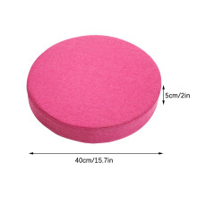 Round outdoor chair cushion for patio furniture