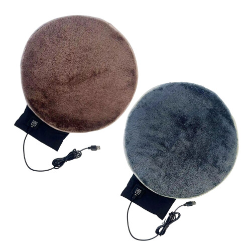 Multifunctioneel USB-verwarmingskussen Comfortabel-Lichtgrijs 2