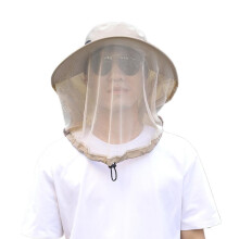 Mesh Bucket Hat Anti-mosquito Summer Face Mask 1pc