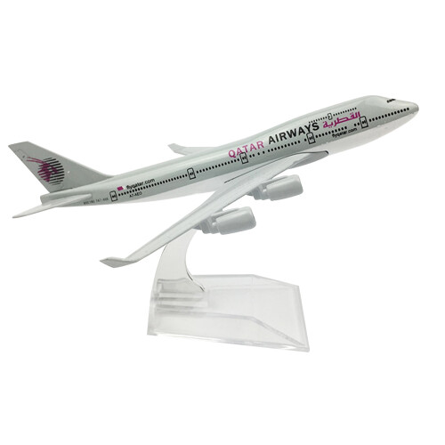 B747 airplane model alloy diecast 1/400 scale