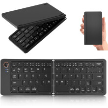 Foldable Bluetooth Keyboard Ultra Slim Full Size