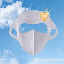 UV Protection Face Mask Breathable Ice Silk 1 Piece