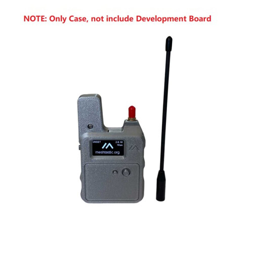 Case with Antenna and 3000mAh Battery Set for Wio Tracker L1 Dev Board All-in Screen Protection Shell Black 1