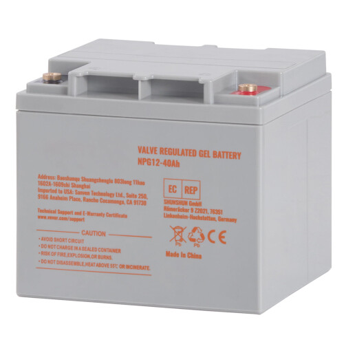12V 40Ah Deep Cycle AGM Battery 400A Max Discharge
