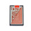 4X Multiplayer Game Card  Box Packed Waterproof Texas Playing Cards Plastic Durable Poker Magic Tricks Tool,Red 2