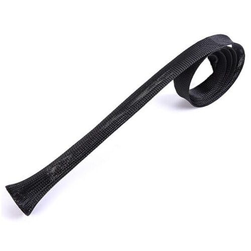 Metal Detector Cable Sleeves,Metal Detector Coil (Black) 2