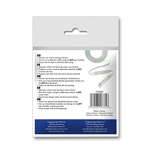 PME Sparkle Tape White,8 x 1 x 8 cm 2