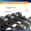 Marcy Marcy 50lb Cast Iron Hex Dumbbell, Single, IV-2050 4