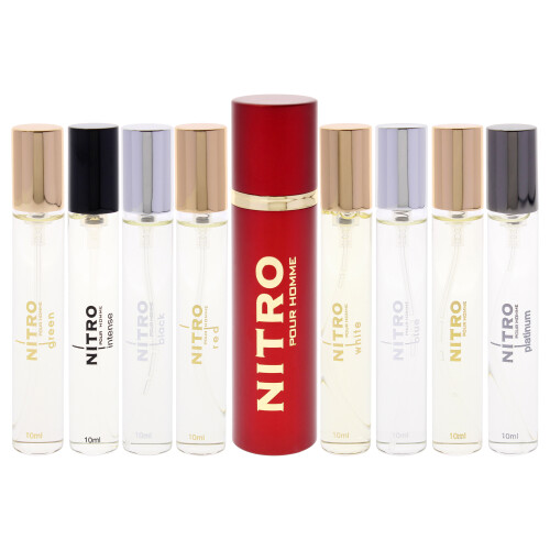 Nitro Collection Dumont Men 9 Pc Mini Gift Set 8x0.34oz EDP, Case 2