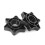 BODYPOWER 5' Hollow 2 Piece Standard Spinlock Bar with Collars 3