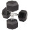 Fitvids Rubber Encased Hex Dumbbells, 35LB, Pair 4