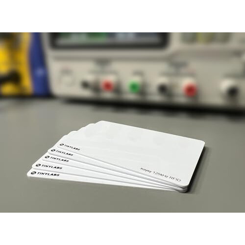 Keysy Rewritable RFID Keycards (5-Pack) (White) 1