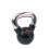BODYPOWER 18kg Black Rubber Coated Kettlebell with Chrome Handle 2