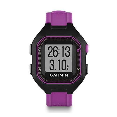 Garmin Garmin Forerunner 25 GPS Running Watch - Small, Black/Purple 2