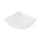 NES Home Matte white 900 X 900 Bathroom Quadrant Polymarble shower Tray 4
