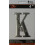 ZW Hardware B100 4 Inch Solid Brass Matt Nickel Plated House Letter K 2