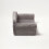 Homescapes (Large - 59 x 36 x 29 cm) Small Plush Fold Out Sofa Pet Bed - Beige 4