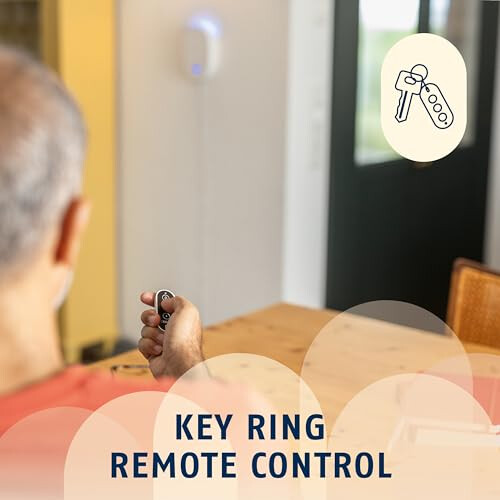 Abus ABUS remote control for the Smartvest Pro wireless alarm system - for operating intruder alarms - suitable for key ring - additional button for panic 1