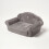 Homescapes (Medium - 51 X 32 X 27 cm) Small Plush Fold Out Sofa Pet Bed - Beige 3