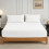 (king, White) 25cm Extra Deep Fitted Bed Sheet-Ultra Soft Microfiber Elastic Fitted Sheets UK 2