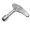 Inner Triangular Key Wrench, Universal Triangle Spanner for Elevator Water Meter Valve 2