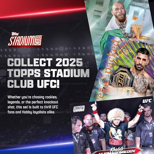 2025 Topps Stadium Club UFC - Fabrikversiegelt - Wertbox 2
