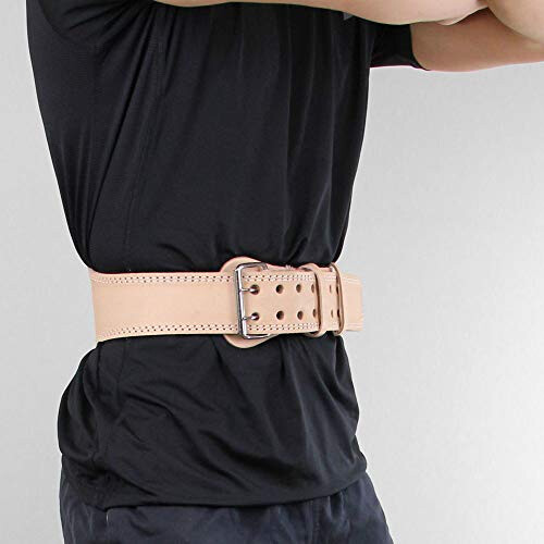 Fitness Mad Fitness Mad Leather Weight lifting Belt Medium- (30-36") 1