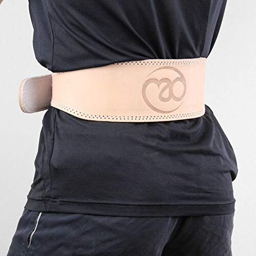 Fitness Mad Fitness Mad Leather Weight lifting Belt Medium- (30-36") 2