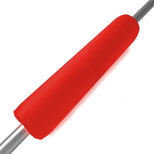 TnP Accessories Barbell Bar Support Pad for Olympic Weight Training (Red) 1