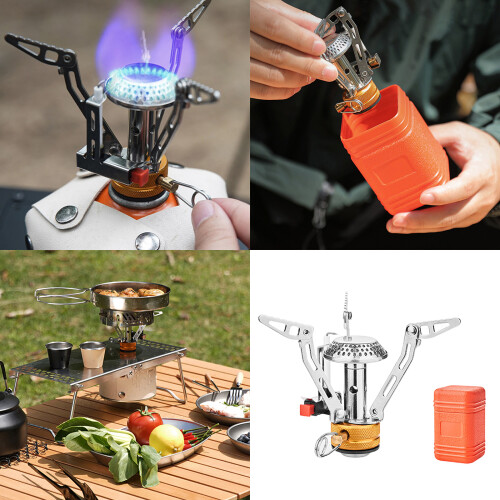 Outdoor Essential Miniature Stove Solid Steels Camp Burners 1