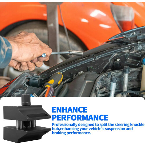 Universal Suspension Strut Split Hub Steering Knuckle Spreader Tool, Strut Spreader Tool Shock Absorber Strut Remover Tool 2