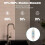 1PC LED Under Cabinet Lighting USB Plug Dimmable 3 Colour Changes LED Night Light Kitchen Bedroom Lighting With Magnetic Strip 2