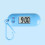 Versatile LED Keychain Pocket Watch for School Easy Read-Orange 11