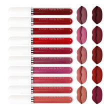 Long Wearing Matte Lipstick In Various Shade Delivering Smudge