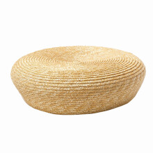 Straw Beret Headpiece Natural Fiber Construction Perfect Gift