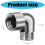 Handheld Shower Head Elbow Adapter 90 Degree Shower Arm Elbow 3