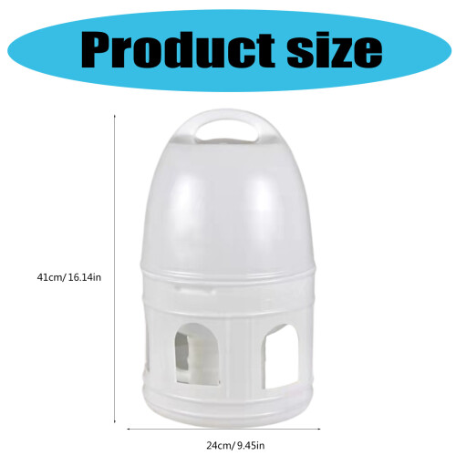 10L Automatic Bird Water Dispenser Water Drinker for Parrots and 2