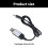 Cordon d'alimentation USB USB5V1A à 6V DC5.5x2.1mm, câble 3