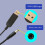 Cordon d'alimentation USB USB5V1A à 6V DC5.5x2.1mm, câble 5