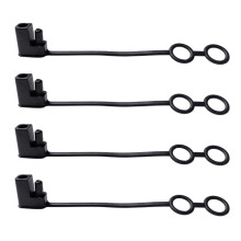 4 stuks SAE waterdichte hoes SAE adapterkabel Power Solar