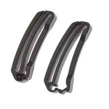 2 stuks riemhouder clip voor duiken riem wandelen camping-M