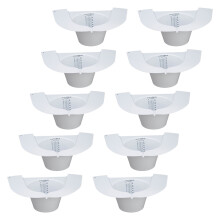 Pack Of 10 Urine Collection hat Comfortable Samples Cups set