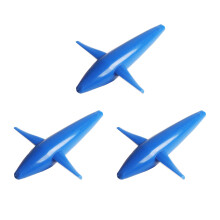 3pcs Trolling Vogel Teaser 5inch 1.34oz Lokt Marlin Mahi-Blauw